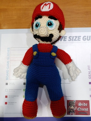 Mario Handmade Crochet Doll New