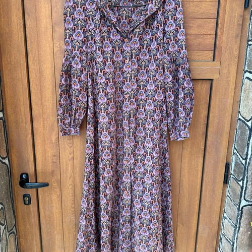 InWear long shirt dress like new, purple multicolor, size S