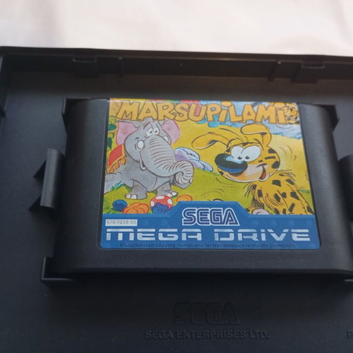 Marsupilami Sega Mega Drive game used, complete in box