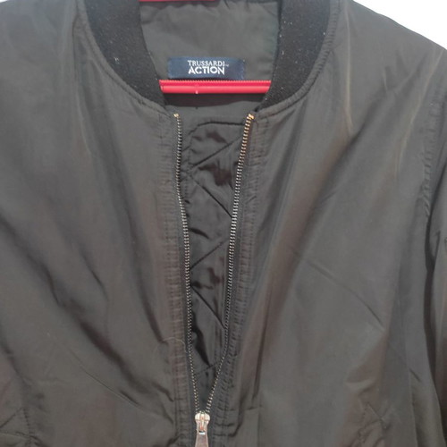 Trussardi women's jacket used, size S/M, black