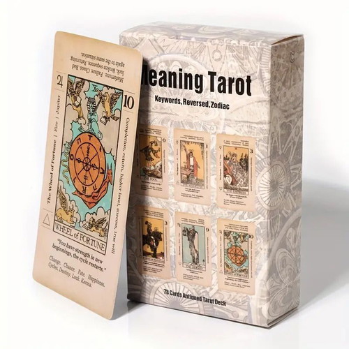 Tarot Cards 78 cards for beginners with English explanation new