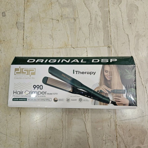 Hair crimper K-10751 new, stainless steel and plastic