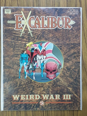 Marvel Graphic Novel Excalibur Weird War III употребяван, английски