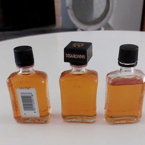 Disaronno Amaretto collectible miniatures set of 3 like new