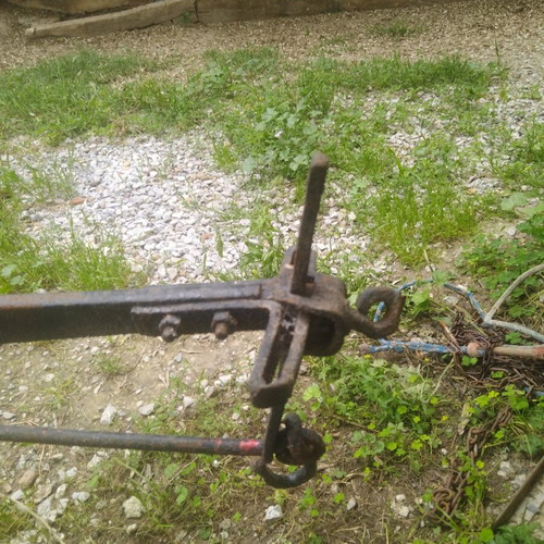 Plow used, needs painting