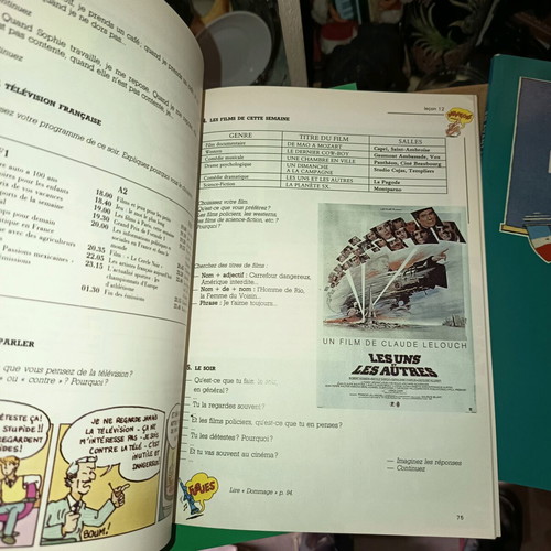 En Avant La Musique series 1,2,3 French learning books new