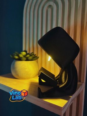 3D Printed Reader Lamp lighting fixture new