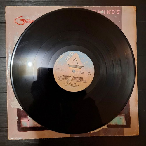 Simple Minds Celebration LP συλλογή μεταχειρισμένο