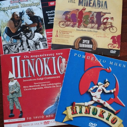 Movies like new, pack of 6 DVDs