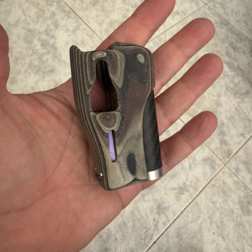 U Mods Micarta 18650 with Carbon Tube DNA60, like new