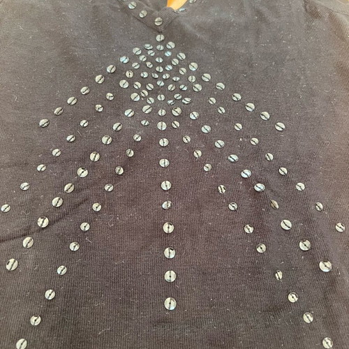 Knitted blouse black, like new, size S