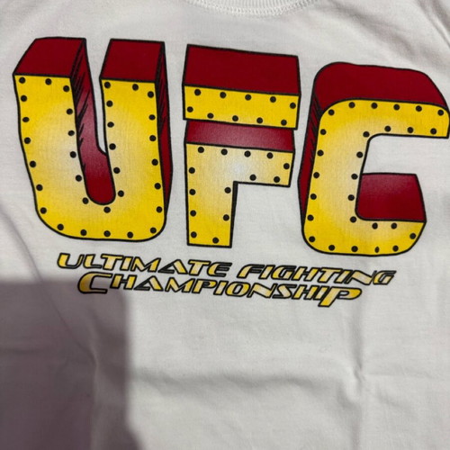 UFC Kids T-shirt like new, white, size 140 cm