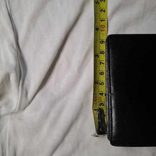 Mont Blanc men's wallet new with coin and card holder, black