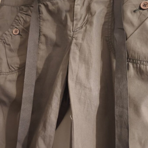 DKNY women's cotton bermuda shorts used, size 42, brown