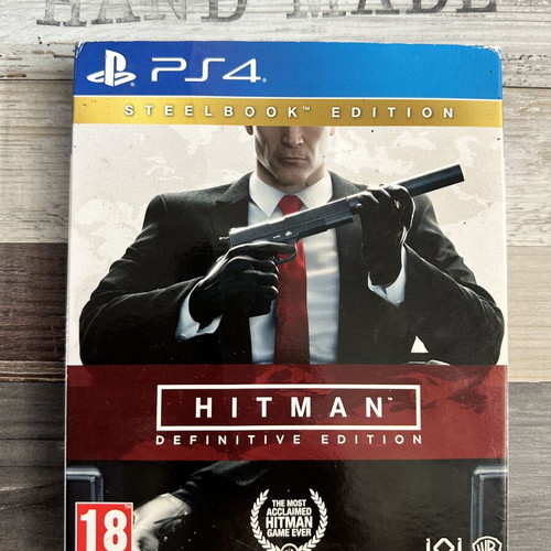 Hitman Definitive Steelbook Edition PS4 like new