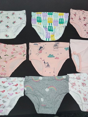 Children's underwear new, cotton, set of 15 pieces for ages 8-10