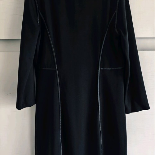 Max Studio Black Midi Dress Like New, Size Small