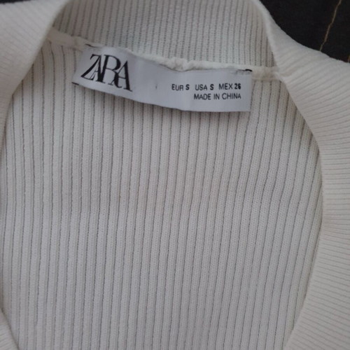 Zara long white dress like new, size S