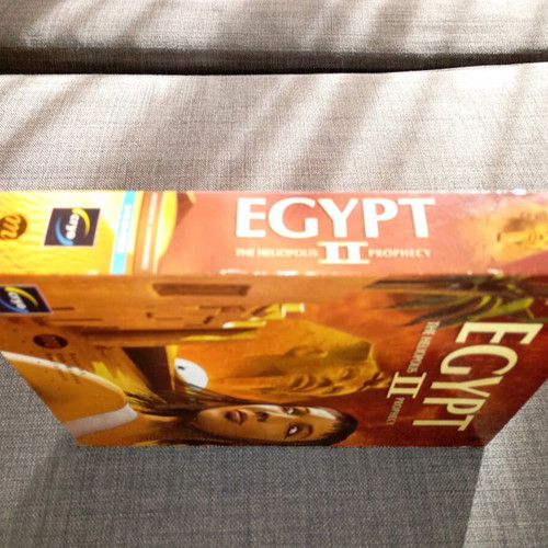 Egypt II The Heliopolis Prophecy PC game used, complete Big Box