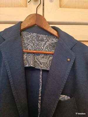 Mango blue jacket used, size Large