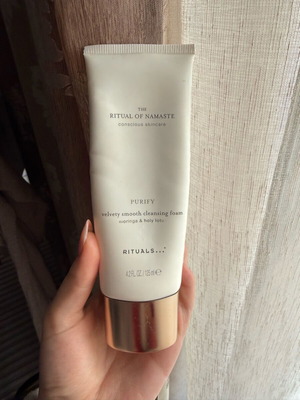 The Ritual of Namaste face cleansing foam used 125ml