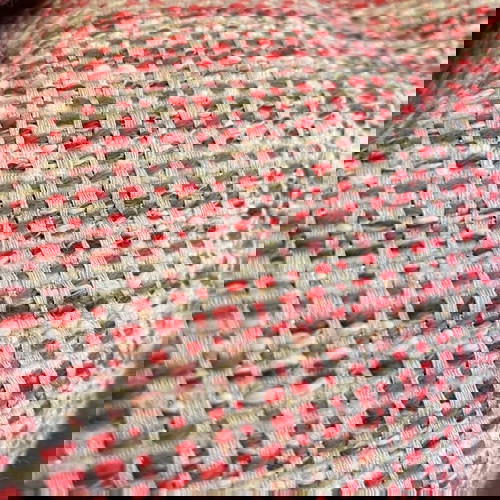 Max Mara туидено сако като ново, бежово с червена подплата