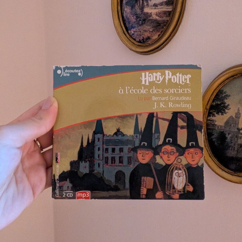 Harry Potter À L’école des Sorceress 2 CD used, French audiobook