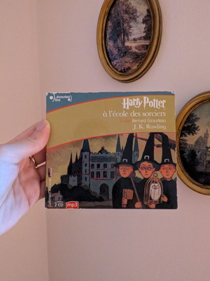 Harry Potter À L’école des Sorceress 2 CD употребяван, френски аудиокнига
