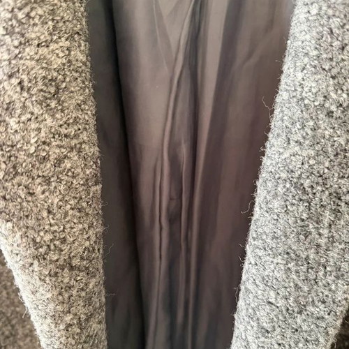 Marks & Spencer grey long coat used, skinny fit