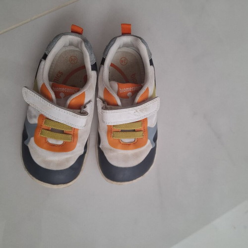 Biomecanics athletic children's shoes used, size 24, multicolor