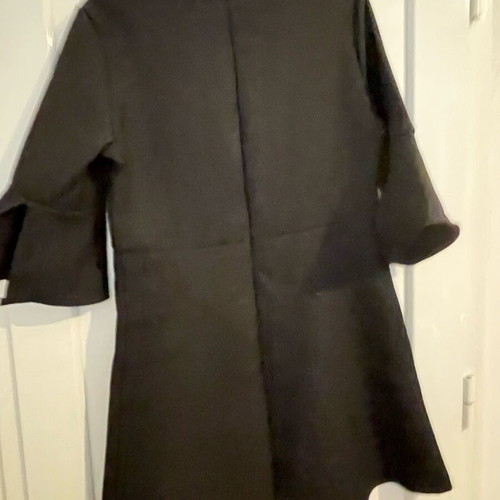 Collection London black textured mini dress size 44 like new