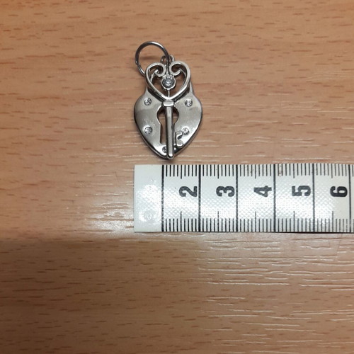 Pendant locks for jewelry, set of 3, new
