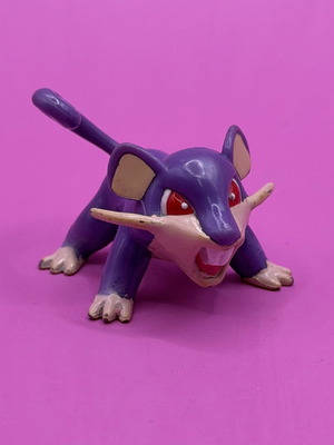 Αυθεντική φιγούρα Pokemon TOMY #019 Rattata