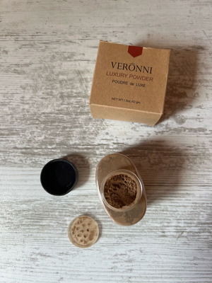 Veroni powder bronzer for face contouring new, matte effect 40 g