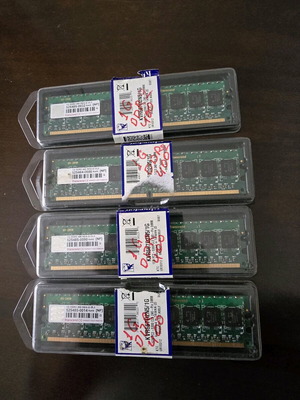 DDR2 400 4x1GB μεταχειρισμένη μνήμη RAM