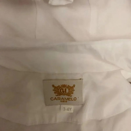 White baptism coat 3-4 years Caramelo like new