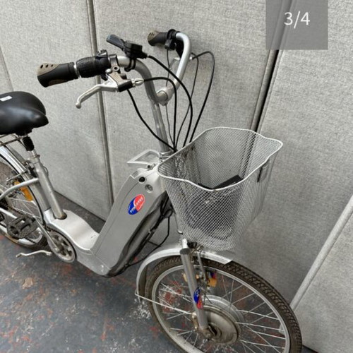 Electric vintage style bicycle used, rare made in England