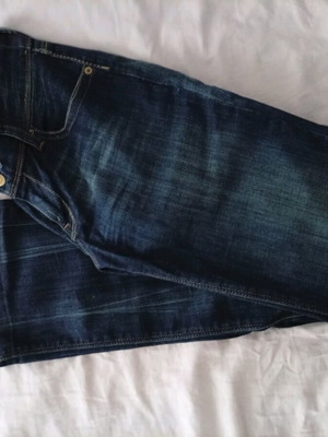 Levis jean ίσια γραμμή ν. L σαν καινούργιο, γυναικείο χαμηλοκάβαλο μπλε