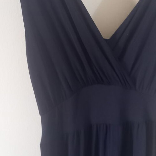 Maxi dress one size blue like new
