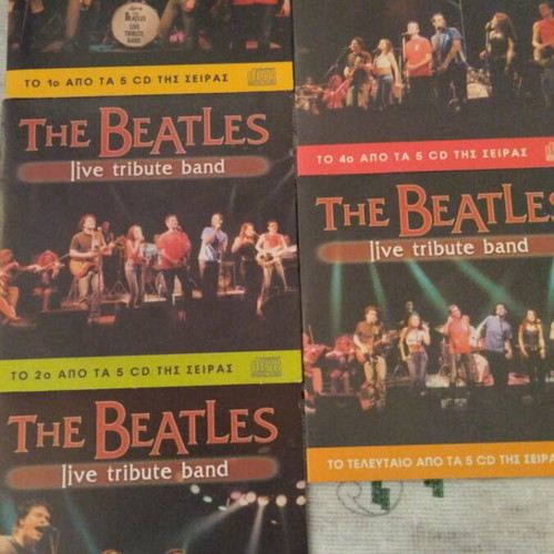 The Beatles Live Tribute Band 5 CD like new pack