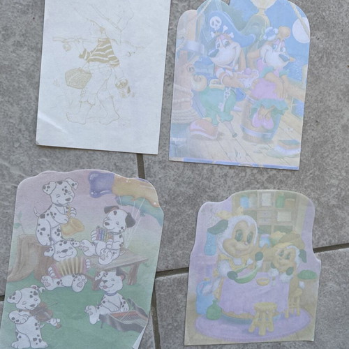Small letter papers pack like new, perfect designs