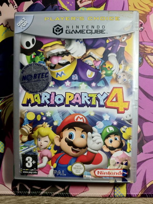 Mario Party 4 GameCube case and manual used