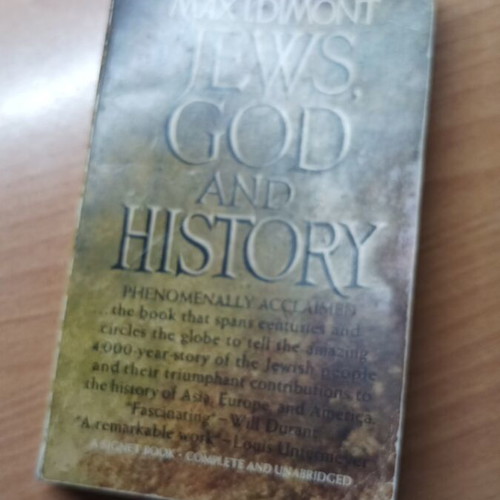Jews God and History book like new from 1962