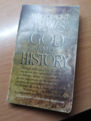 Jews God and History βιβλίο σαν καινούργιο του 1962