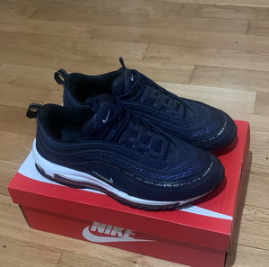 Nike air max 97 navy purple Just do it