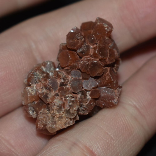 Natural aragonite used, 14 grams, 35x24 mm