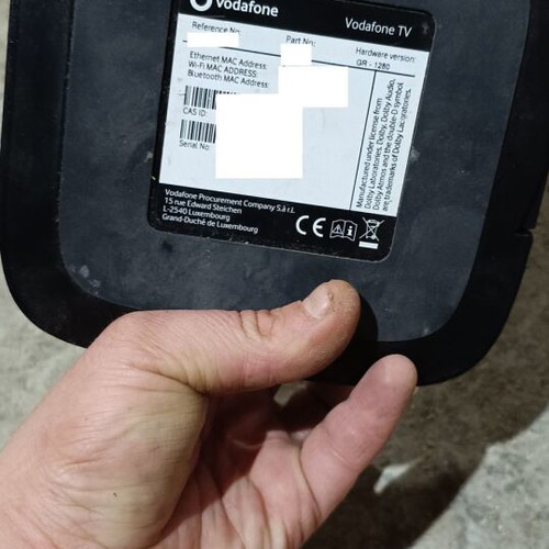 Vodafone TV GR-1280 decoder used