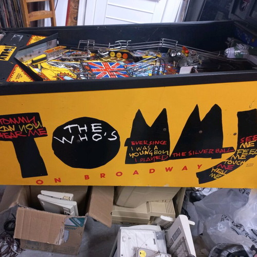 Tommy Data East pinball used, The Who's Tommy machine