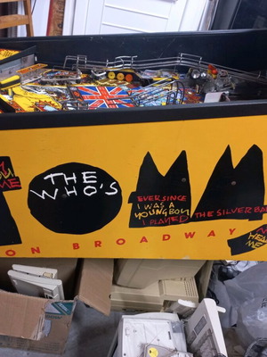 Tommy Data East pinball used, The Who's Tommy machine