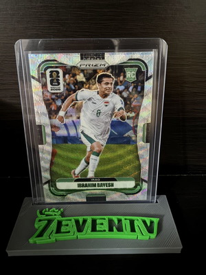 2026 Panini Prizm FIFA World Cup Ibrahim Bayesh RC Silver Wave Prizm card